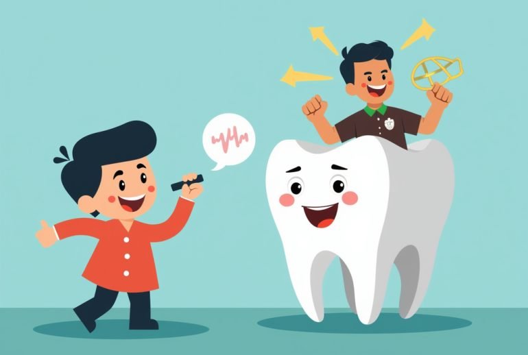 Engaging Visuals for Children's Dental Clinics